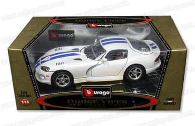 GOLD COLLECTION 1997 DODGE VIPER GTS COUPE WITH BLUE STRIPES