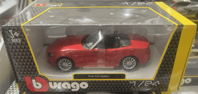 Fiat 124 Spider Red