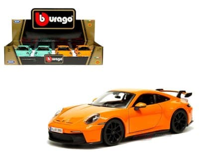 2021 Porsche 911 GT3 – Green, Orange – Display Tray Set of 4