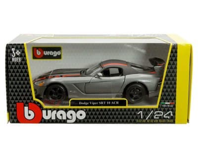Dodge Viper SRT 10 ACR (Grey with Matte Black Top and Red Stripe)