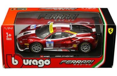 Ferrari 488 Challenge #11 (candy red with white accents) – Ferrari Racing