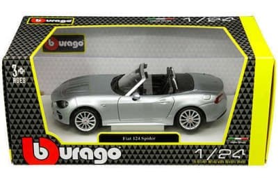 Fiat 124 Spider Silver