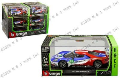 2017 Ford GT Race Car #67 Team UK with Plastic Case – Race