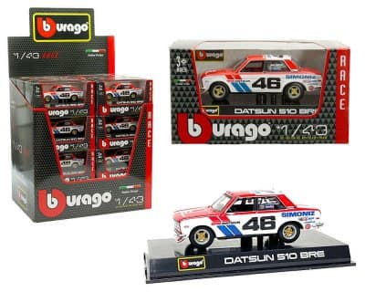 BRE Datsun 510 #46 (Two-tone Red/White) – Race