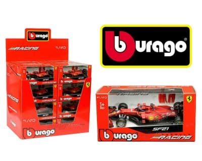 Ferrari SF21 Charles LeClerc #16 – Formula Racing – Tabletop Display
