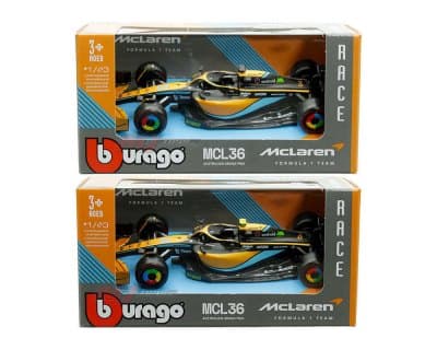 McLaren Formula 1 Team MCL 36 Australian Grand Prix #3 Daniel Ricciardo & #4 Lando Norris