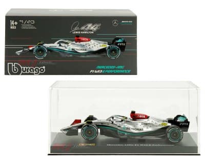Mercedes-AMG F1 W13 E Performance #44 Lewis Hamilton – AMG Petronas Formula One Team – Plastic Case – Race F1