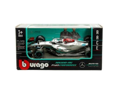 Mercedes-AMG F1 W13 E Performance #63 George Russell – AMG Petronas Formula One Team – Race Series Window Box