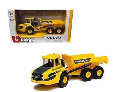 1:50 Volvo A25G Articulated Hauler Yellow – Construction