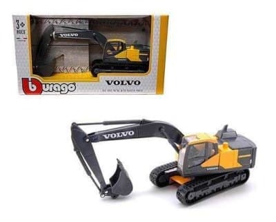 1:50 Volvo EC220E Excavator Yellow – Construction
