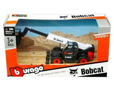 Window Box Farm Bobcat T40 180SLP Telescopic Handler with Man Platform 1:50