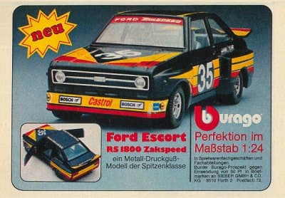 Ford Escort RS 1800 Zakspeed