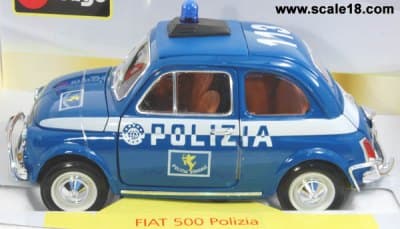 1968 Fiat 500L Polizia