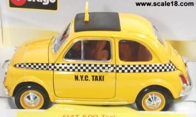 1965 Fiat 500F NYC Taxi