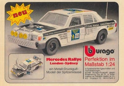 Mercedes Rallye London-Sydney