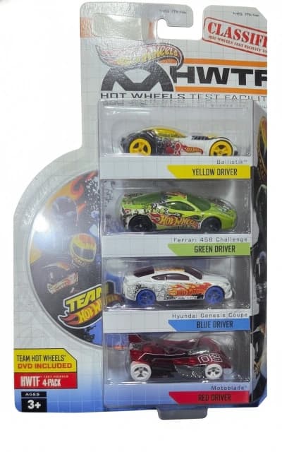 Team Hot Wheels High-Speed Wheel 4-Pack