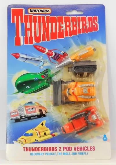 Thunderbirds 2 Pod Vehicles