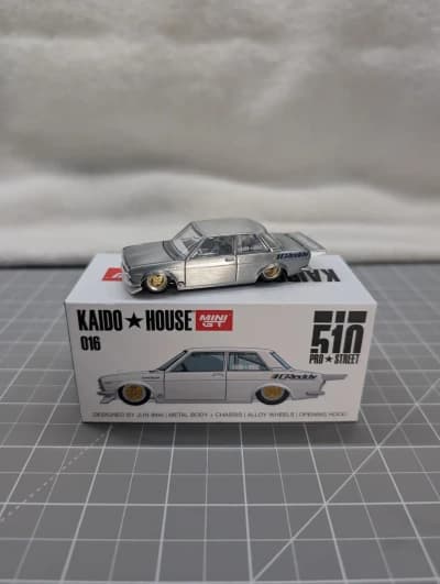 Datsun 510 Pro Street GREDDY Pearl White