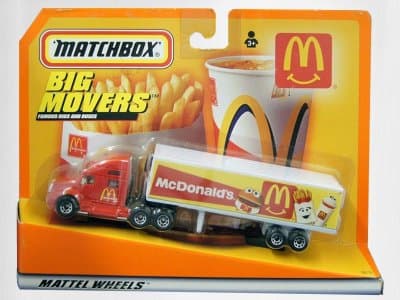 Kenworth T-2000 Box Trailer McDonald's