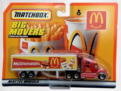 Kenworth T-2000 Box Trailer McDonald's