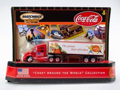Kenworth T2000 Box Trailer Coca Cola United States