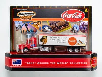 Scania T142 Box Truck Coca Cola Australia