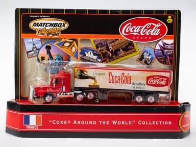 Scania T142 Box Truck Coca Cola France