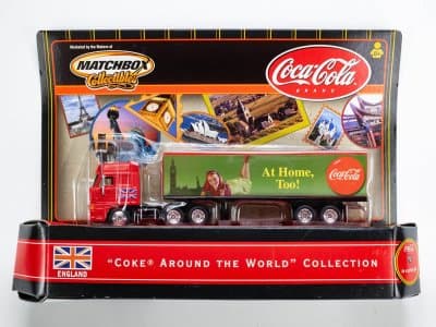 DAF 3300 Space CAB Box Truck Coca Cola England