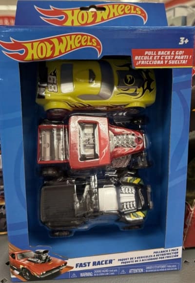Fast Racer Pullback 3-Pack