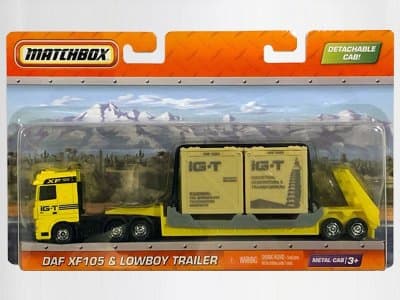 DAF XF105 & Lowboy Trailer