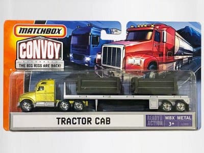 Tractor Cab & Flatbed Trailer