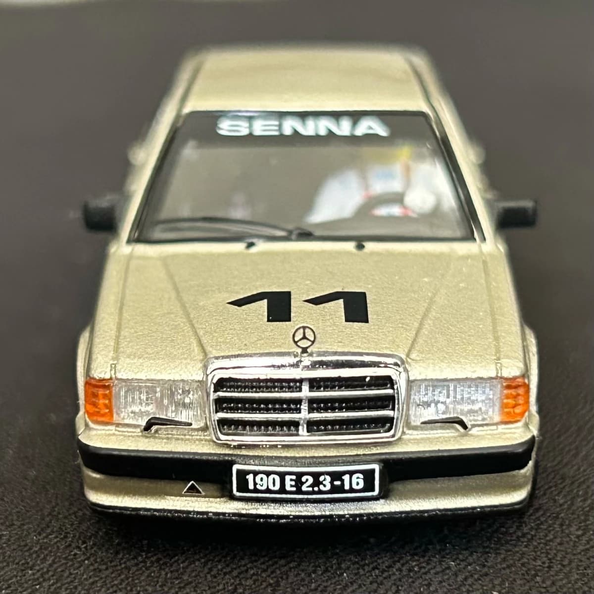 Mercedes-Benz 190E 2.3-16#11 Ayrton Senna 1984 Nurburgring Race of Champions w/ Figure No Package: Image 4