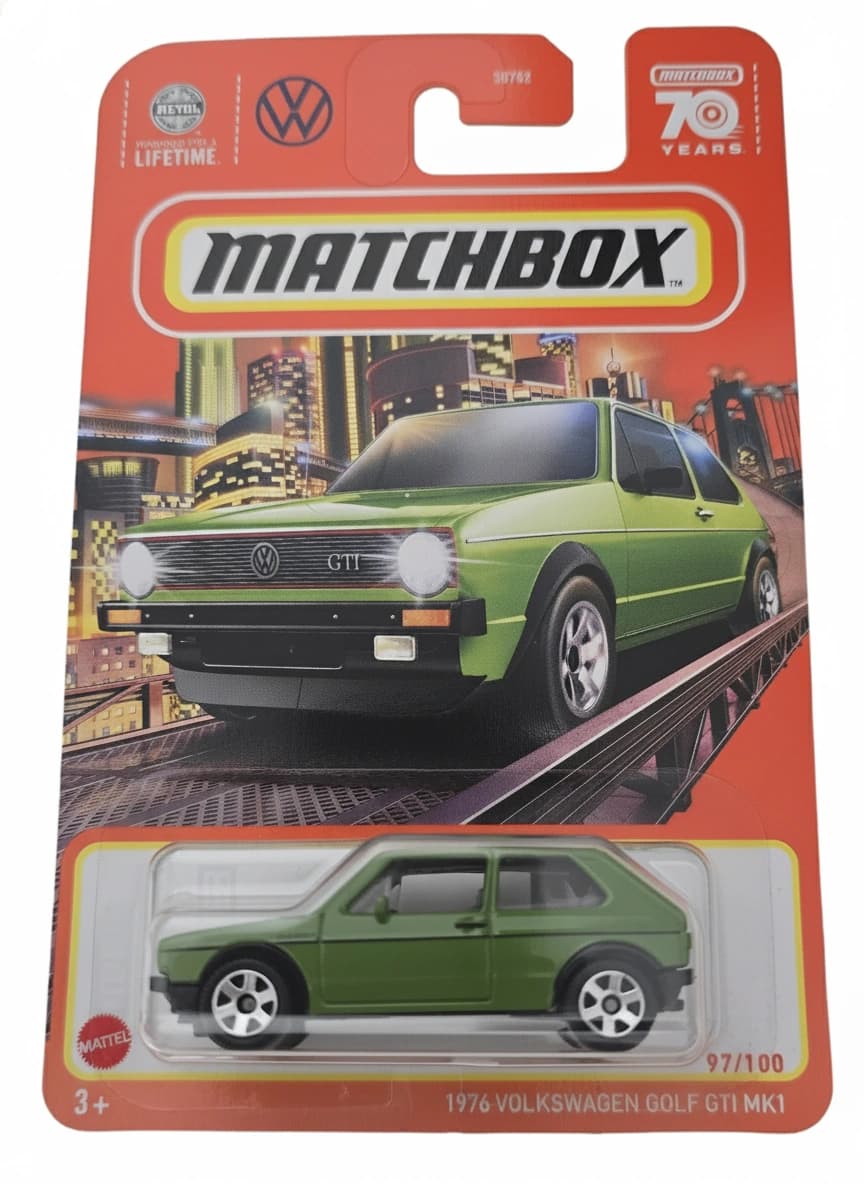 1976 Volkswagen Golf GTI MK1 Long Card: Image 1