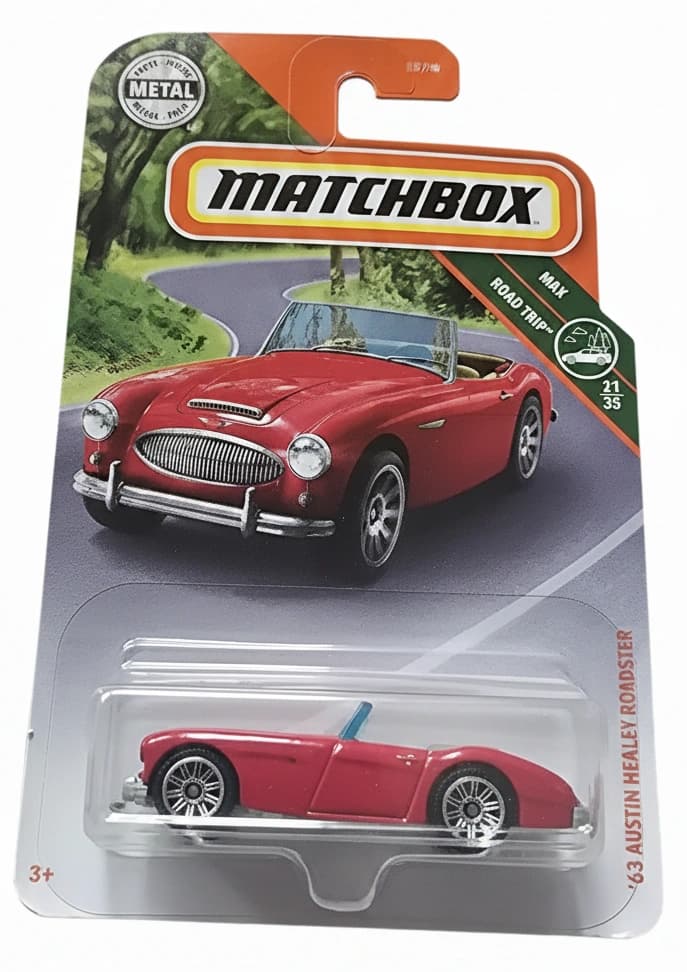63 Austin Healey Roadster Long Card: Image 1
