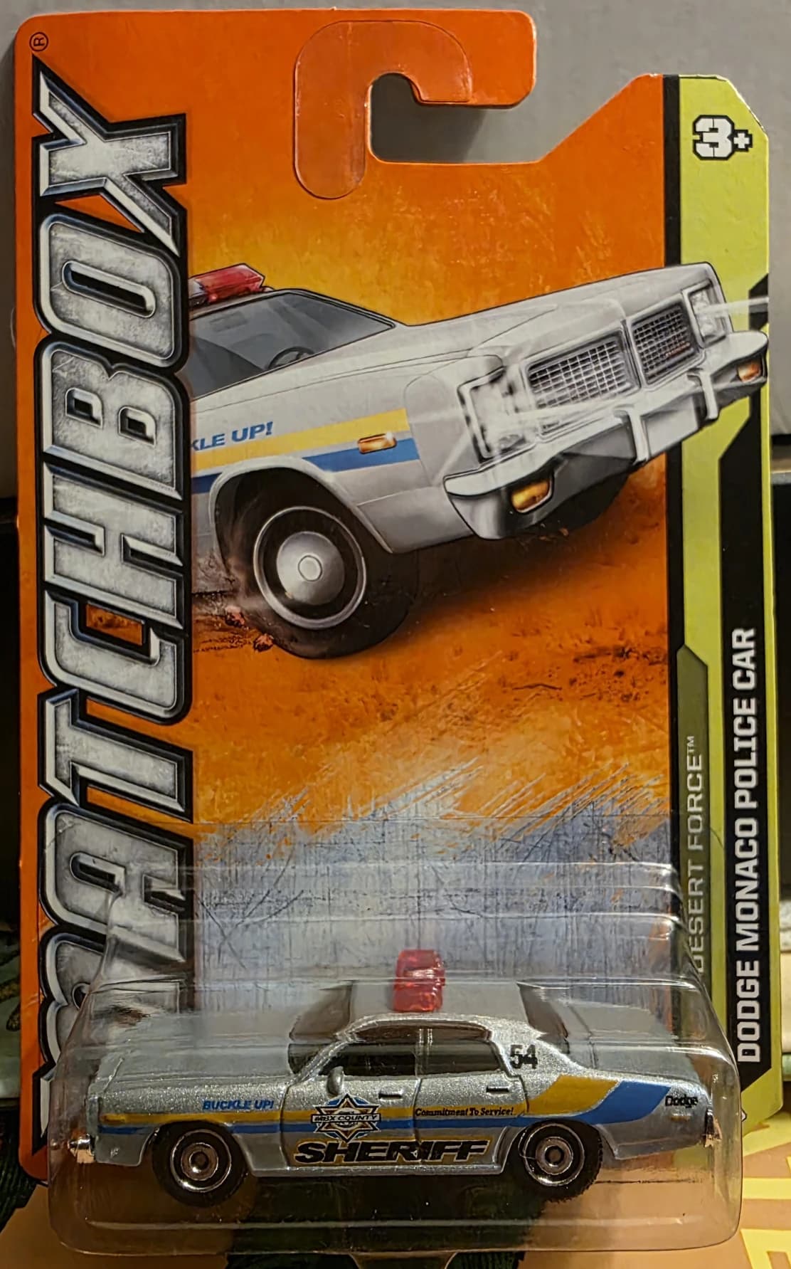 Dodge Monaco Police Car Long Card: Image 1