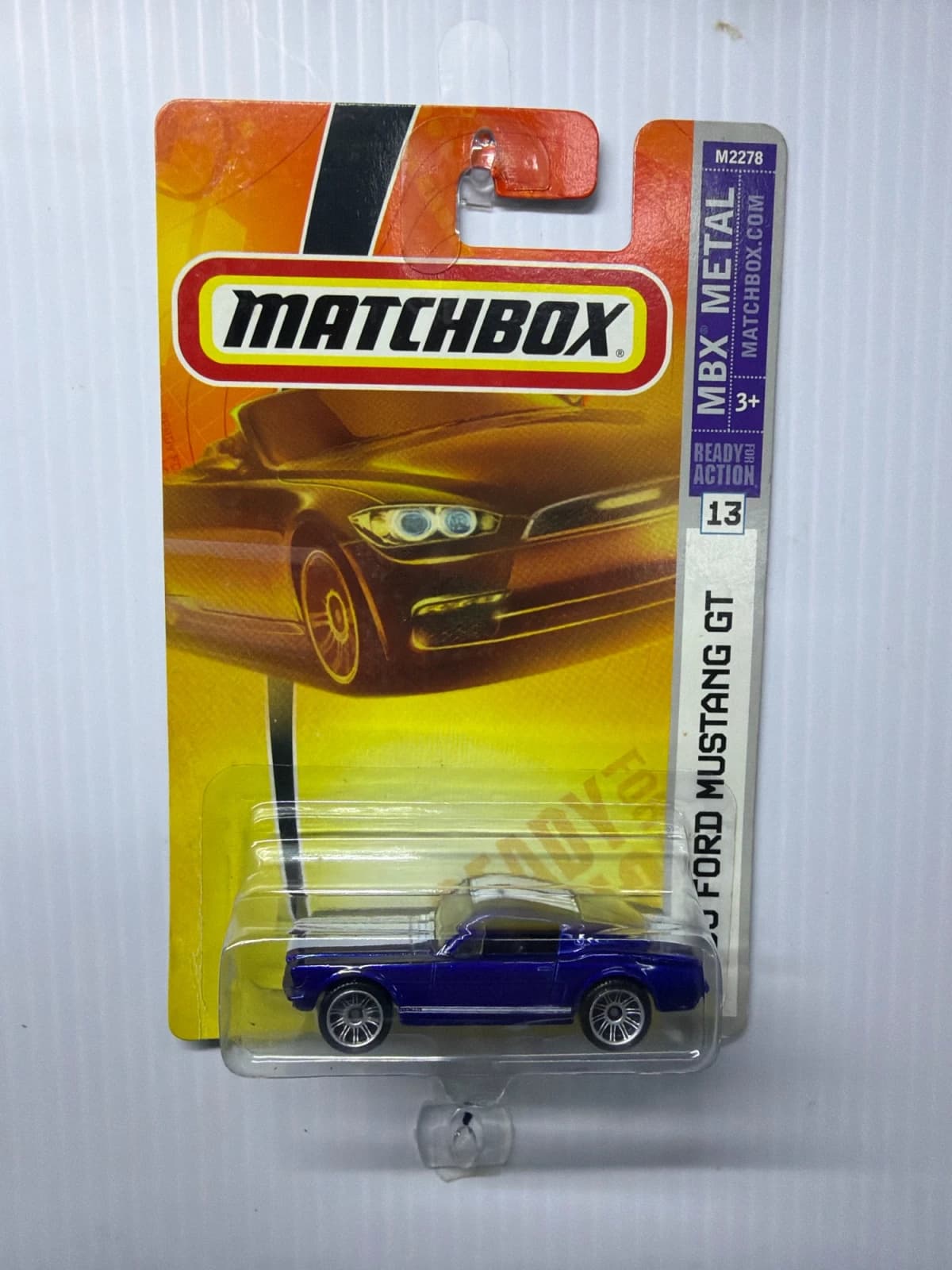 65 Ford Mustang GT Long Card: Image 2