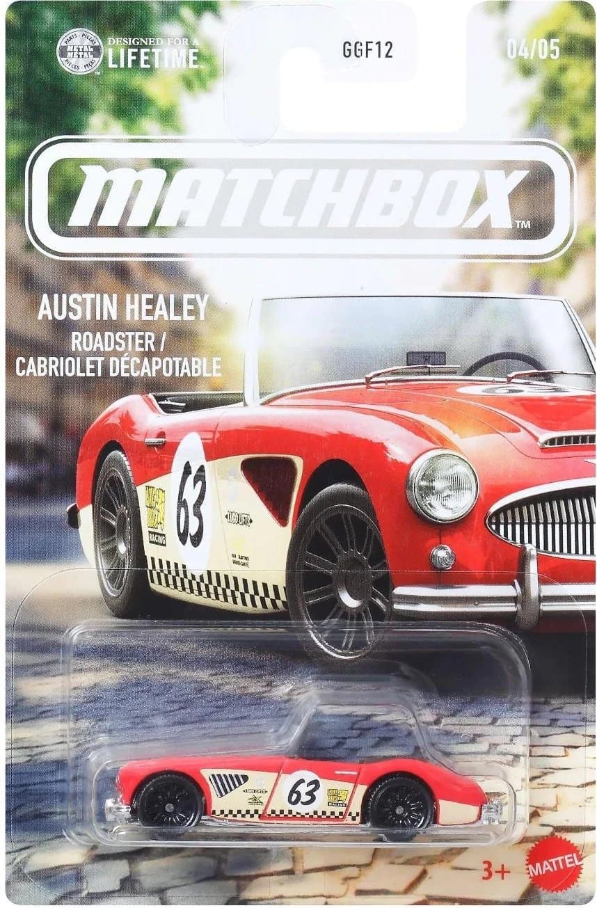 Austin Healey Roadster Long Card: Image 1