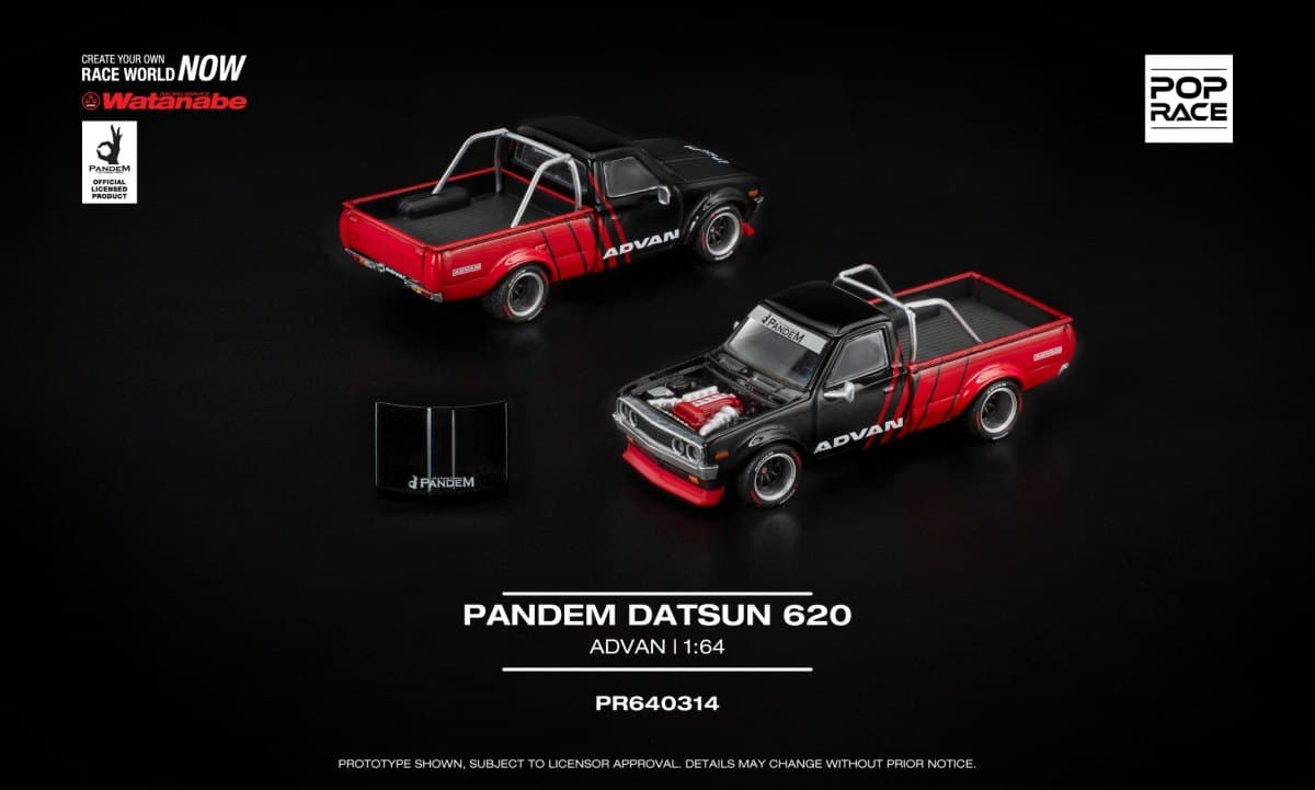 Pandem Datsun 620 No package: Image 3