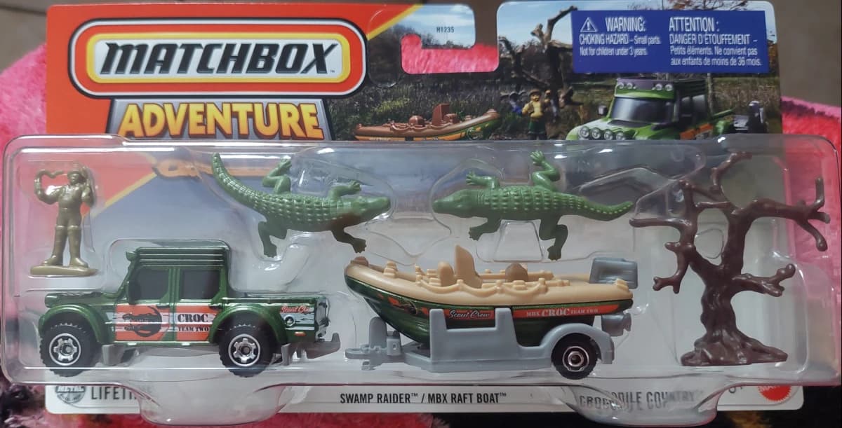 Swamp Raider and MBX Raft Boat (Crocodile Country) null: Image 1
