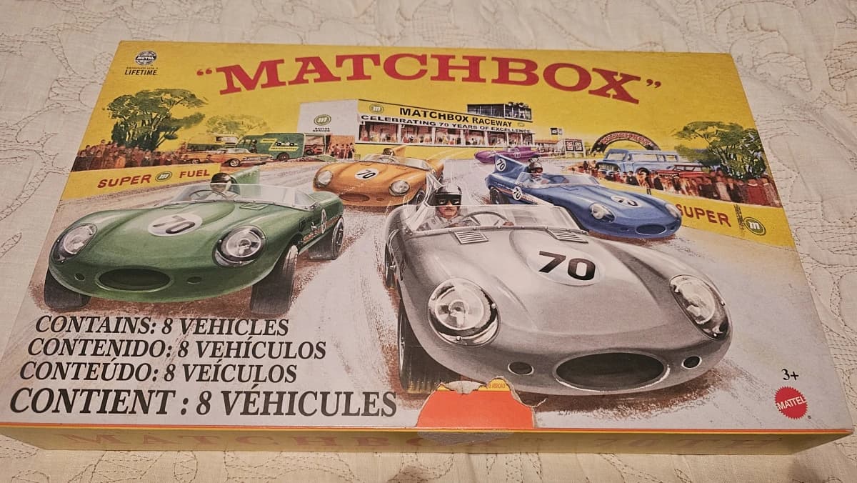 Matchbox 70th Anniversary Box Set of 8 null: Image 1