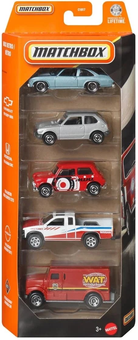 MBX Retro 5-Pack null: Image 1