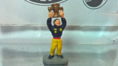 Micro Action Figure - Driver W/ Trophy