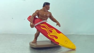 Action Figure - Dark Tan Lifeguard