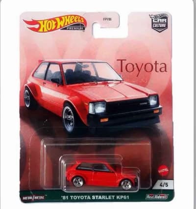 81 Toyota Starlet KP61