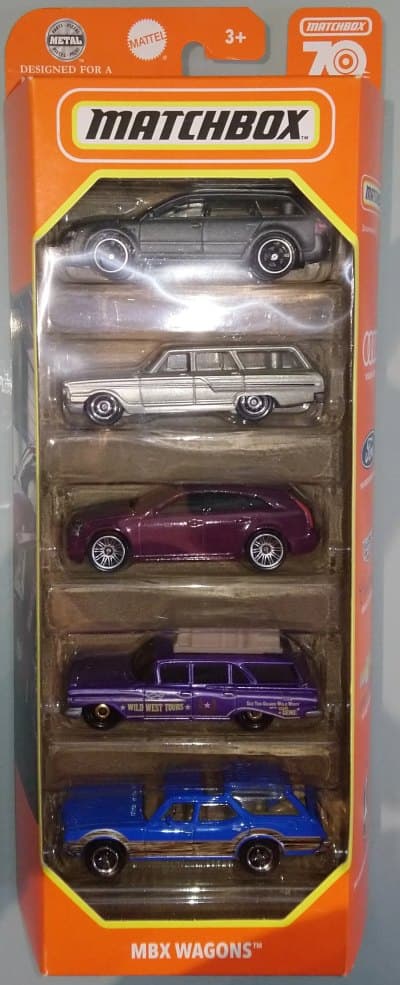 MBX Wagons 5-Pack
