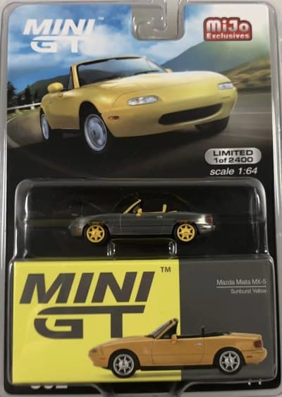 Mazda Miata MX-5 (NA) Sunburst Yellow