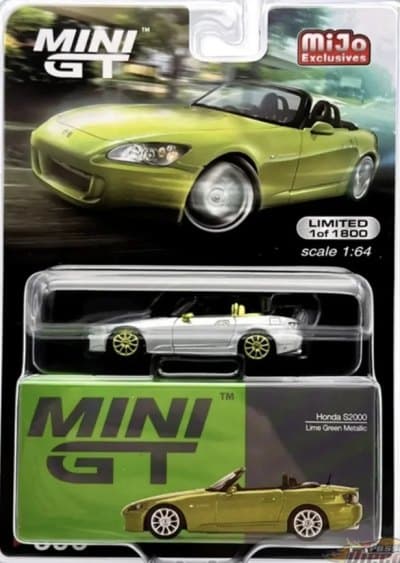 Honda S2000 (AP2) Lime Green Metallic