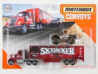 International LoneStar & Box Trailer & 1972 Ford Bronco 4x4