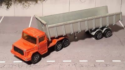 Magirus Semi Benne-Carriere