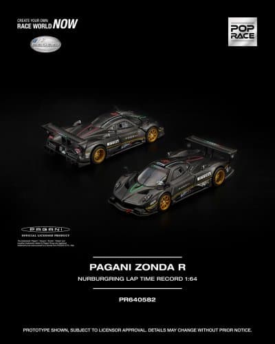 Pagani Zonda R Nurburgring Lap Time Record